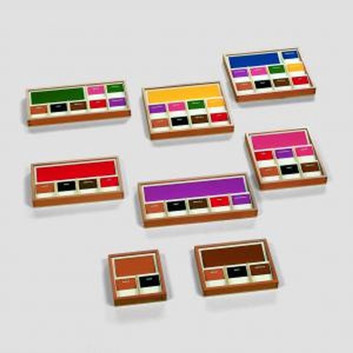 Nienhuis Montessori Taaldozen - vakkendozen in het Duits