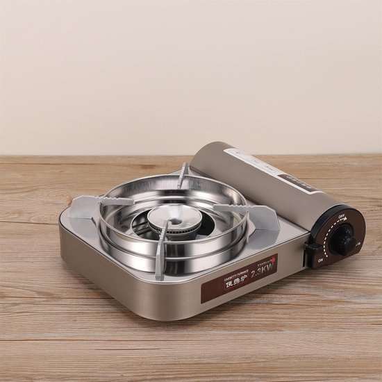 Compacte Kampeerbrander - Draagbare Kooktoestel - Outdoor Koken - Winddicht Ontwerp - 31x29.5x9.5 cm — afbeelding 5