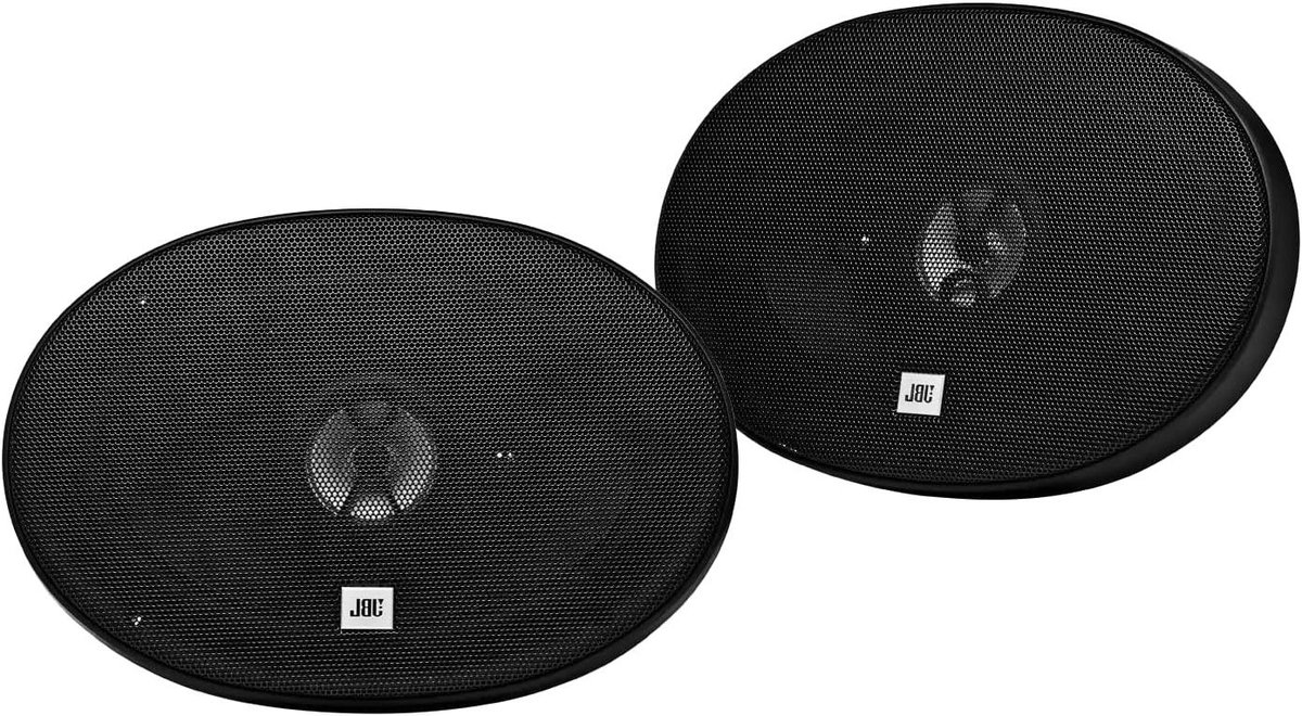 Autospeaker Set - Hifi Speakers - Muziek Luisteren - Drie-weg Systeem - 16x23 cm - Zwart