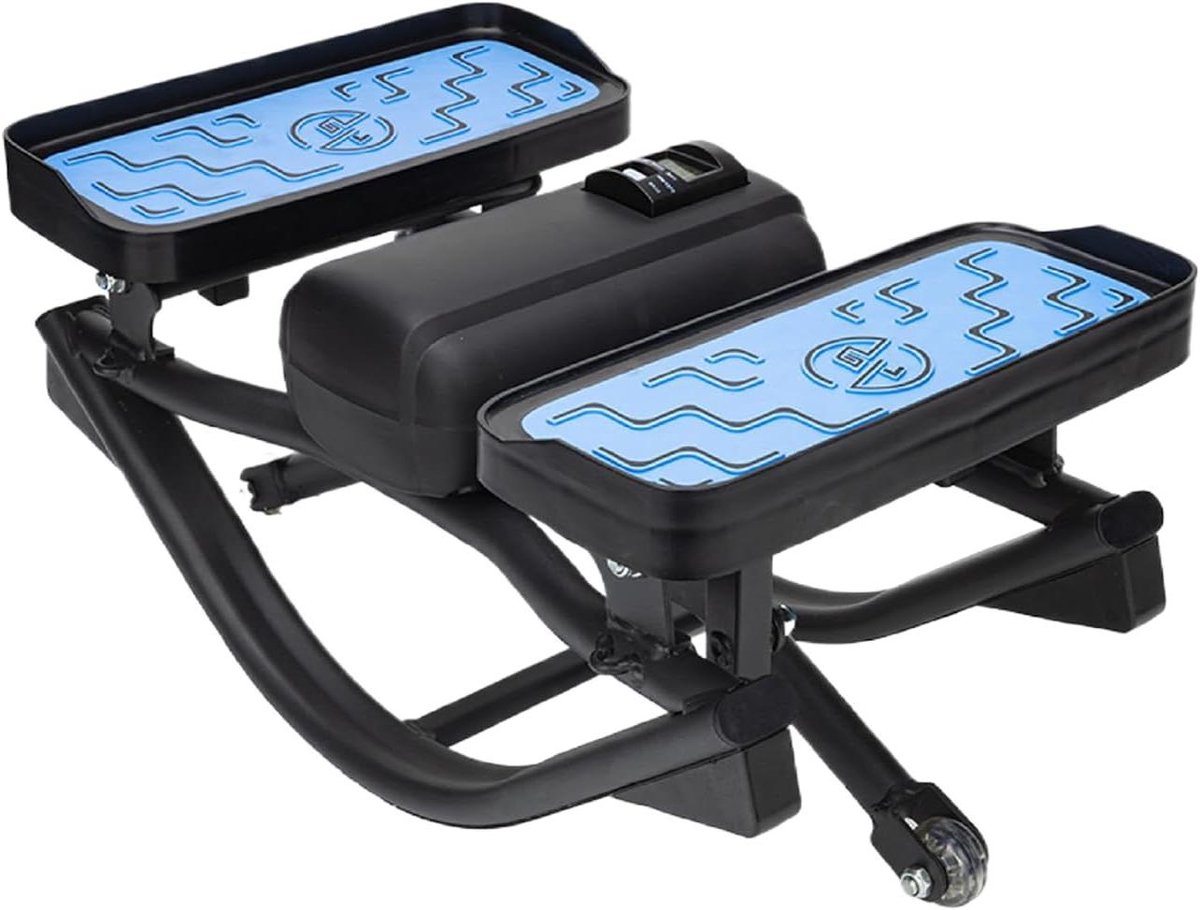 Zijwaartse Stepper - Compact apparaat - Thuis trainen - Lage gewrichtsbelasting - 8.5 kg - Uniek