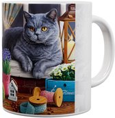 Britse Katten British Cats - Mok 440ml 440