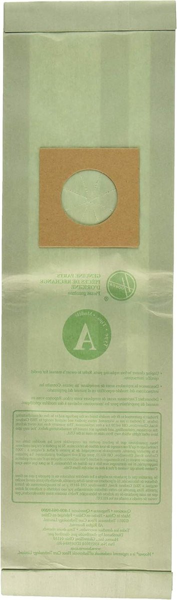Stofzuigerzakken - Stofzuigerzakken - Stofzuigen - Duurzame Zakken - 3 stuks - Groen