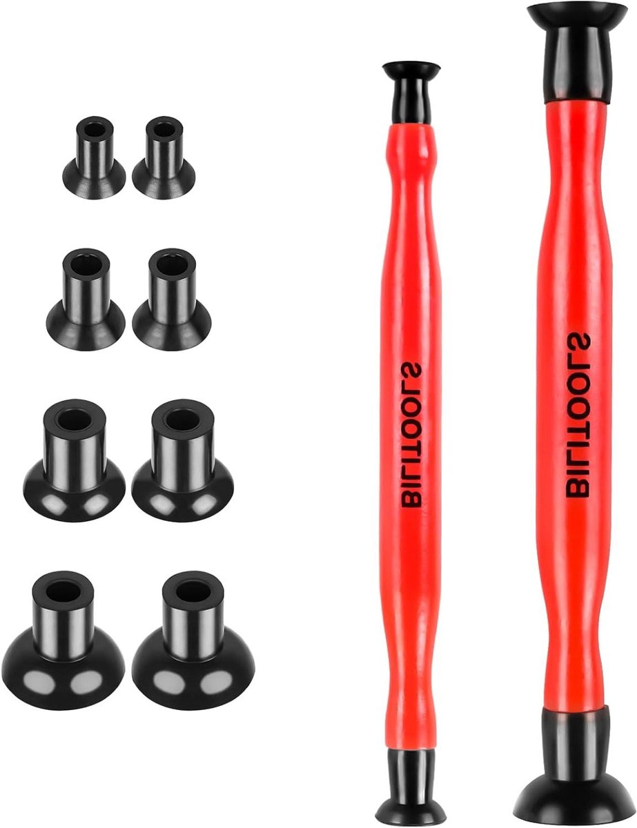 Kleppen Inslijpset - Lepgereedschap Set - Motoronderhoud - 4 Maten - 16cm - 36cm - Zilver
