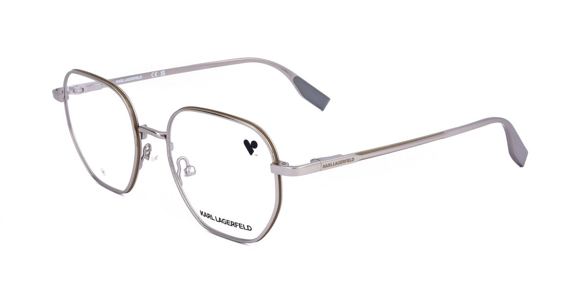 Karl Lagerfeld KL351 Matte light ruthenium 50/18/140 UNISEX Brilmonturen