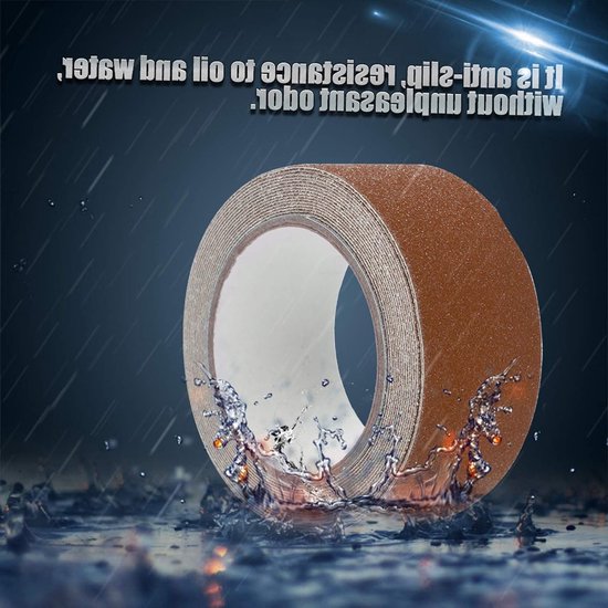 Kleurige en stevige anti-slip tape van 5M x 5cm voor trapveiligheid en vloerdecoratie — afbeelding 4