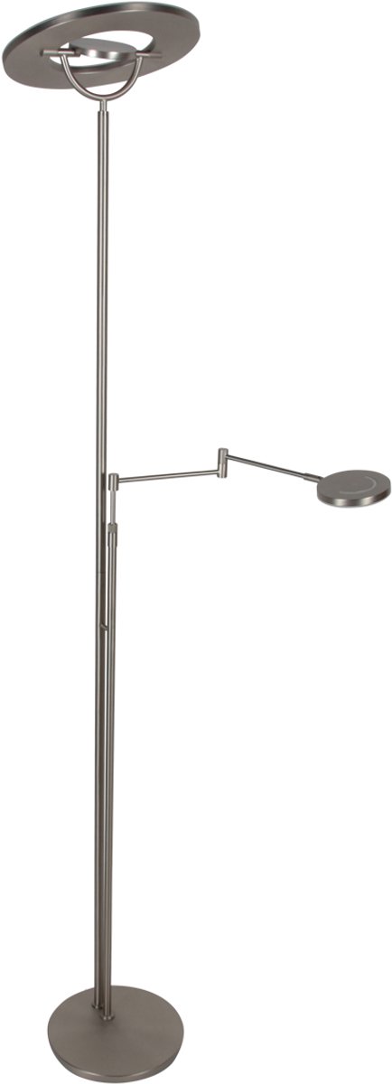 Steinhauer Exclusive - vloerlamp - Soleil2 - staal - kunststof metaal - design lamp - LED - 4386ST