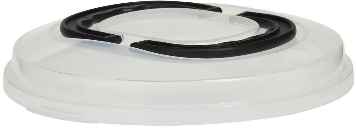 5five Taarten bakvorm/springvorm - metaal - grijs - 26 cm - taarten bakken - anti aanbak laag - 3 in 1 springvorm - met deksel – foto 4