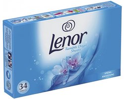 Lenor Droogtrommeldoekjes Aprilfris - 3 x 34 Doekjes