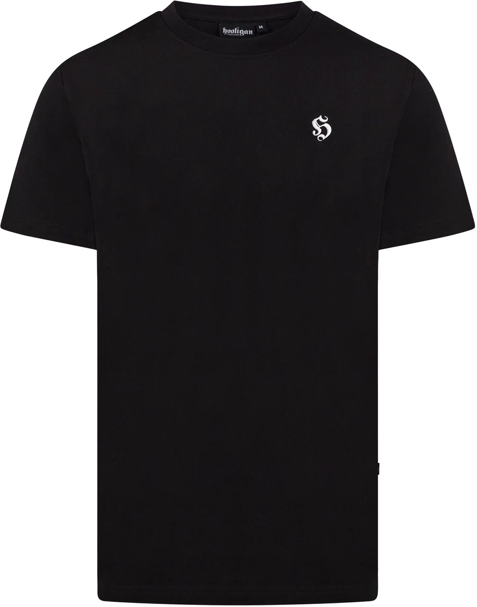 Hooligan Streetwear T-shirt Casual Zwart - Maat: 4XL