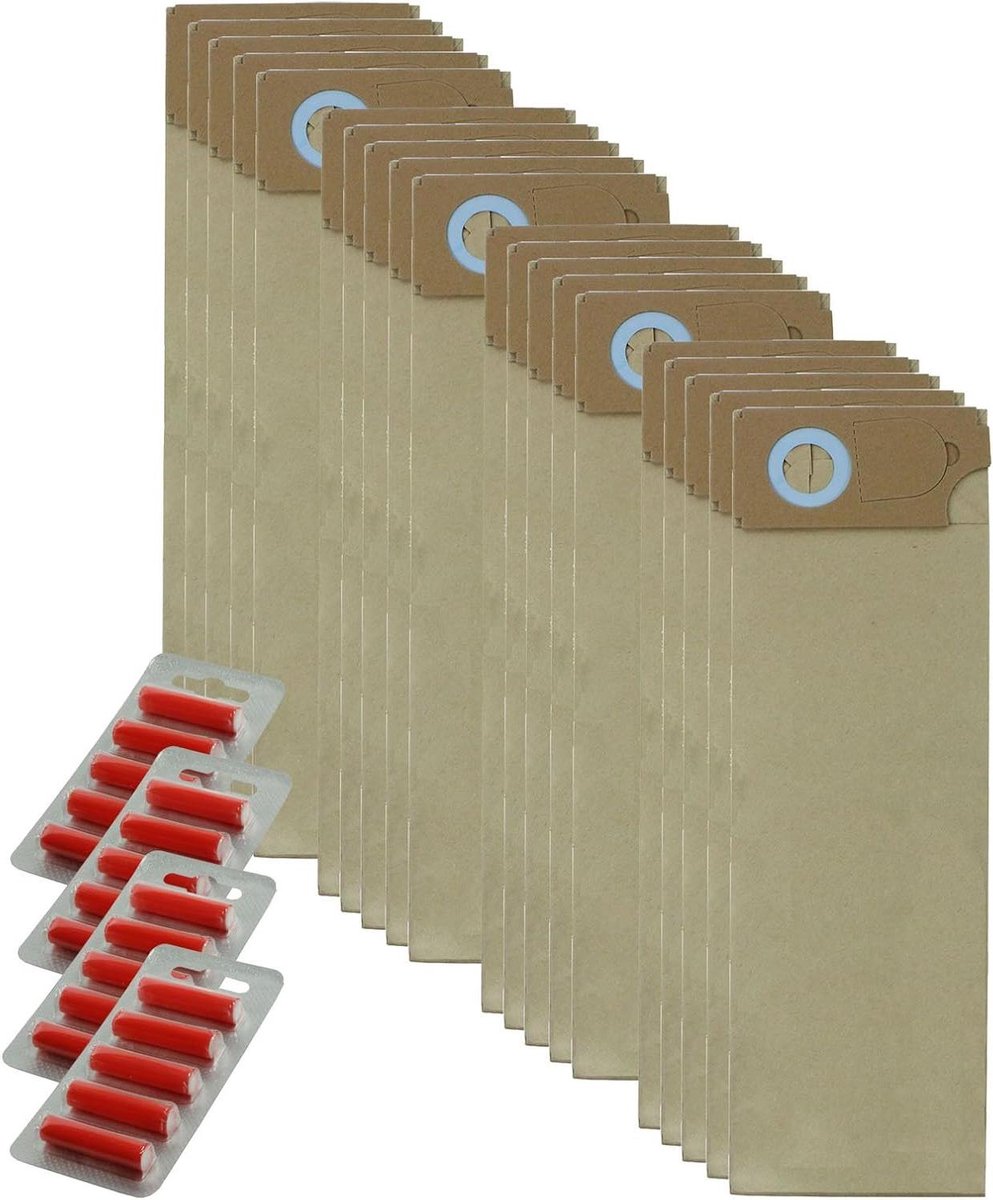 Stofzuigerzakken - Stofzakken Set - Schoon Huis - Dubbel Gevoerd - 40 Stuks - Wit