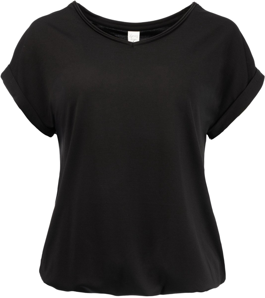 NED T-shirt Nox Sp Ss Travel Punty 26s4 U335 01 Black Dames Maat - L
