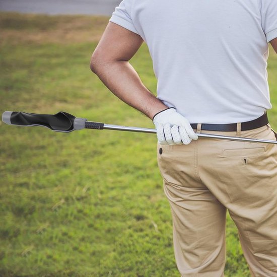 Golf Swing Trainer - Golf Grip Hulp - Golfswing Oefenen - Past op de meeste clubs - 15 cm - Donkergrijs van GOLF — afbeelding 2
