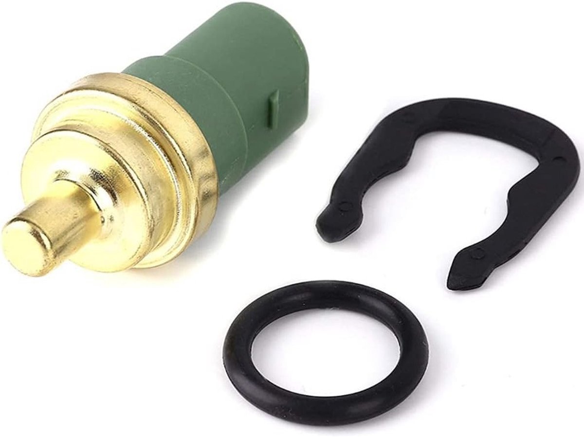 Temperatuursensor voor Koelvloeistof - Vervangt OEM 059919501A - Geschikt voor Audi A4 A6 A8 RS4 en VW Golf - Betrouwbare Water Temperatuur Meting