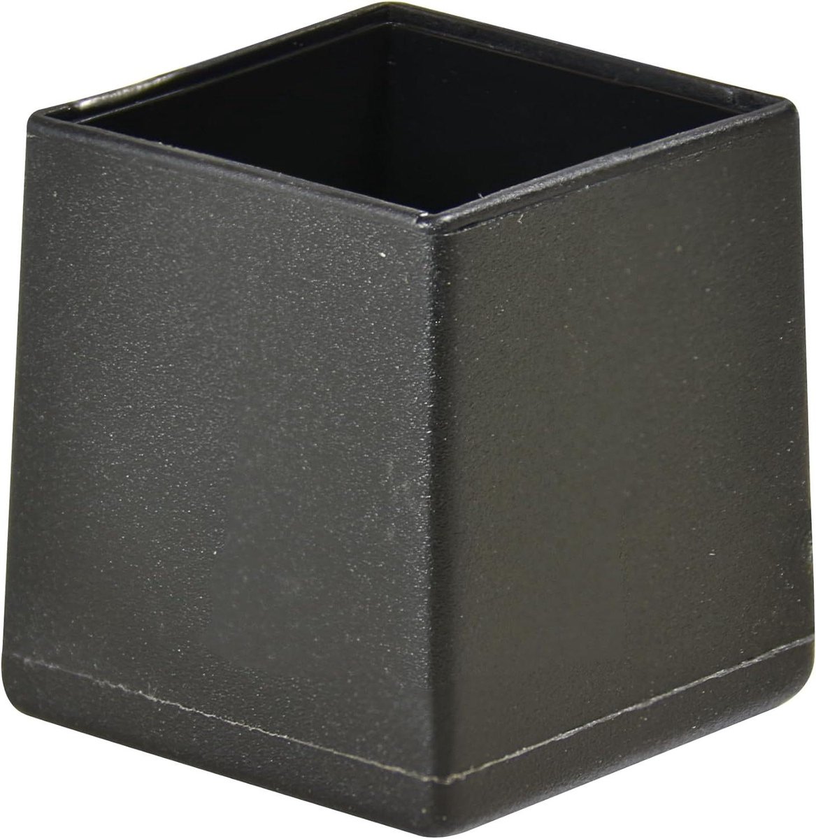 Dop voor vierkante buis - Meubeldop Buisdop - Vloerbescherming Meubels - Goede Glij-eigenschappen - 20/24 x 20/24 x 17 mm