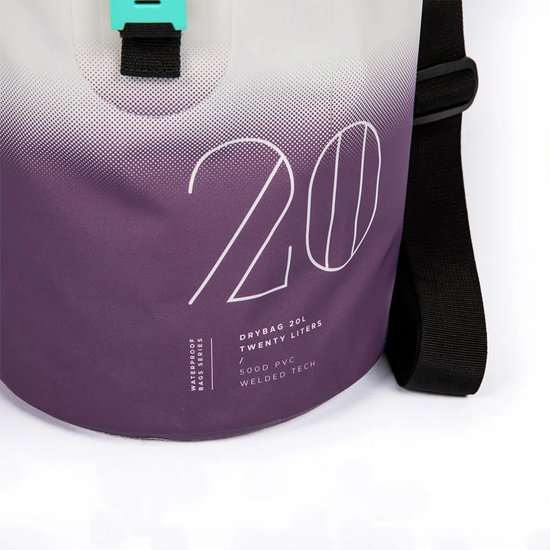 2026 Jobe 20L Drybag - White / Paars van Merkloos — afbeelding 4