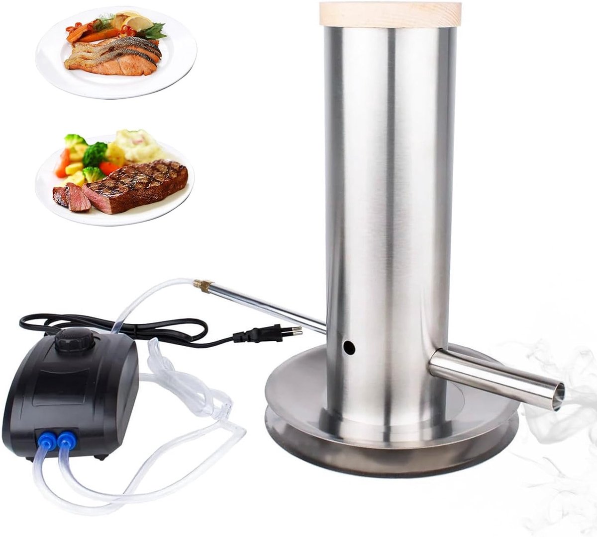 Koude Rookgenerator van RVS voor Rookovens, Ideaal voor BBQ, Vlees Roken en Vis Roken