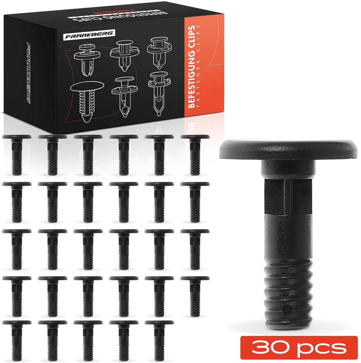 Frankberg 30x Bevestigingsclips voor BMW 5er Touring E60 E61 E63 E64
