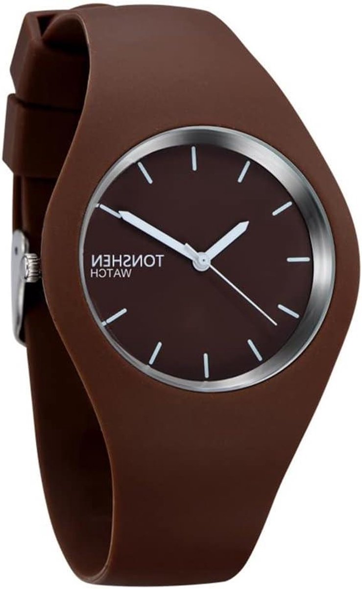 Dames Horloge - Casual Polshorloge - Dagelijks Gebruik - Rubberen Band - 40mm Wijzerplaat - Blauw