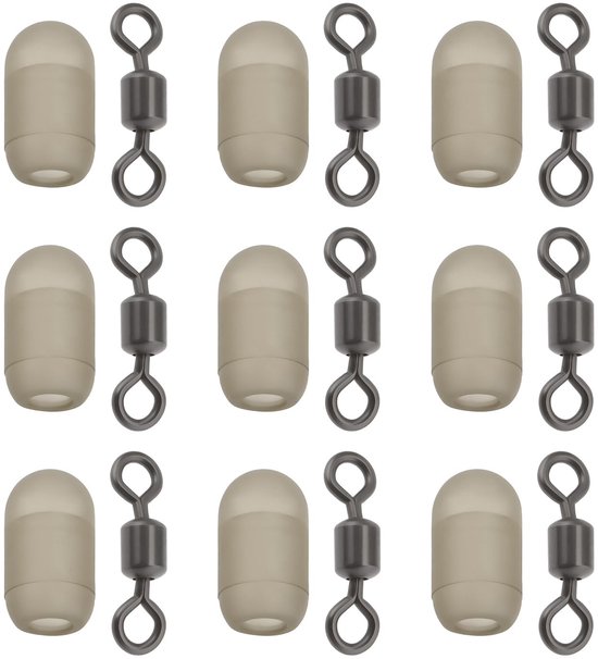 Dailygoody - Swivel Stop Beads - Anti Entangling Beads voor Visserslijn - Perfecte Oplossing tegen Verstrikking - 20 Stuks - Vissersaccessoires van Merkloos — afbeelding 5