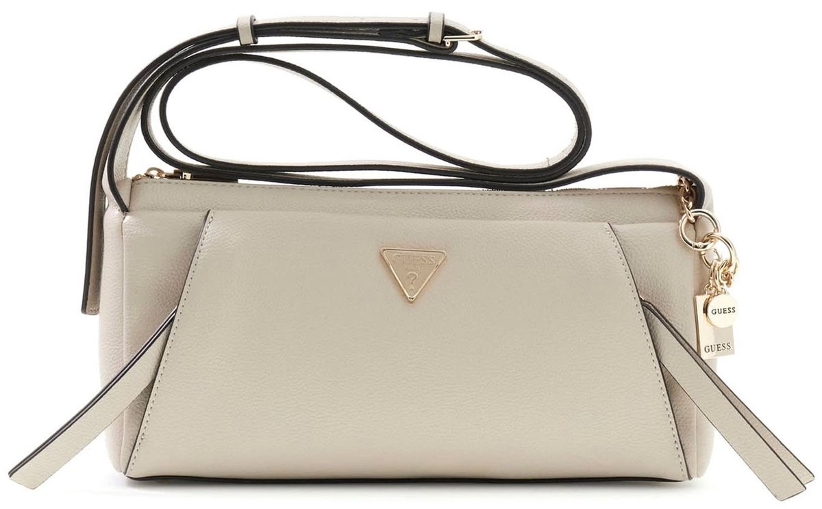 GUESS schoudertas Devon Mini Crossbody Light Taupe beige