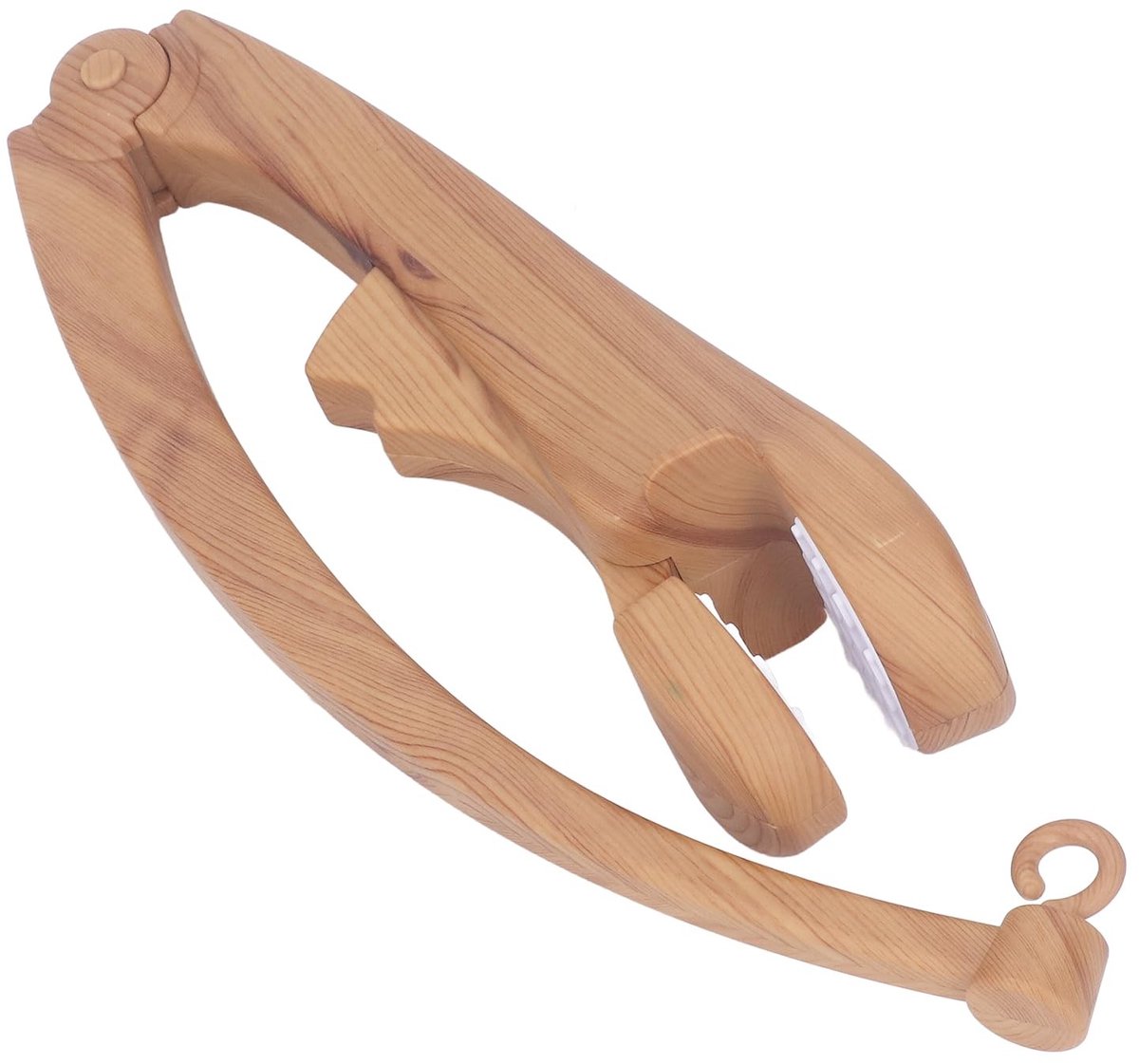 Dailygoods- Wiegmobielhouder Lichtgewicht - Opvouwbaar - Imitatie Houtkorrel - Stabiele Bevestiging - Draagbaar - Ruimtebesparend - Mobiele Arm