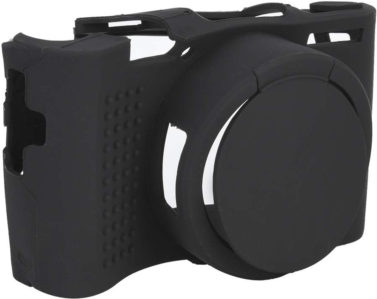 Dailygoods- Camera Beschermhoes Zacht Siliconen - Beschermhoes voor RX100 III/IV/V/M3/M4/M5 - Duurzaam - Antislip - Lichtgewicht - Bescherming tegen krassen en stof - Cameratas