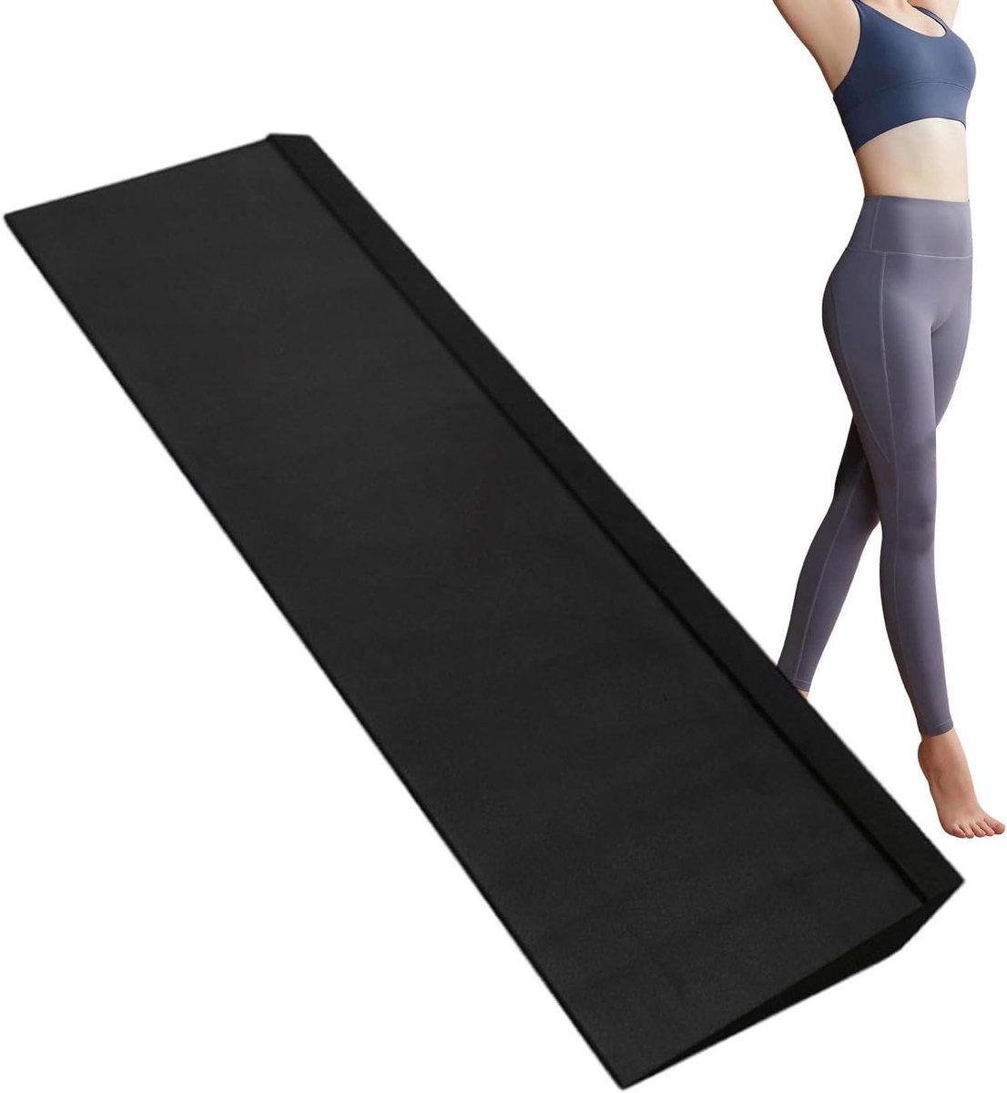 Squat Wedge - Kuitblok Wig - Oefeningen Verbeteren - Antislip Trainingsapparatuur - 495 x 155 x 5 cm - Niet gespecificeerd