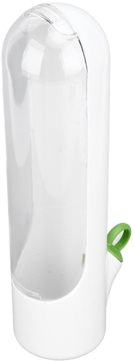 Dailygoods- Kruidenpot - Transparant Venster - Keuken Kruidenhouder - Vochtregulerend - Geschikt voor Diverse Kruiden - Hoogte 25 cm