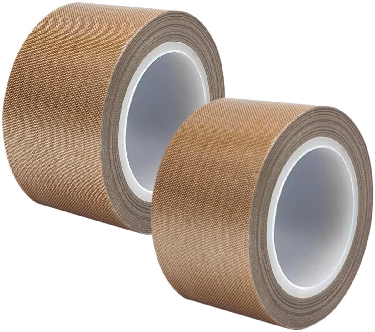 Dailygoods- PTFE Tape - Hoge Temperatuur - 2 Rollen - 10m x 25mm - Isolatieband - Warmtebestendig - Langdurige Temperatuurweerstand 260°C - Isolatietape
