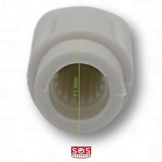 Hakmolen Accessoire - Keukenmachine Onderdeel - Maaltijden Bereiden - Speciaal voor Keukenmachines - MS-069452H3 - Zwart — afbeelding 4
