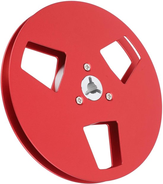 Lege Opnamespoel - Spoel Reel - Muziek Opnemen - Aluminium Flenzen - 5 Inch - Rosso — afbeelding 5