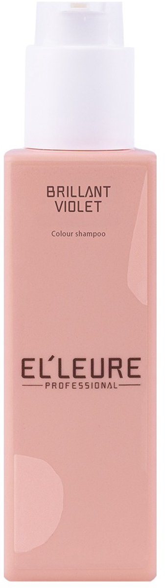Elleure Brillant Violet Kleurshampoo - Zilver Shampoo - Verzacht gele ondertonen - 250 ml