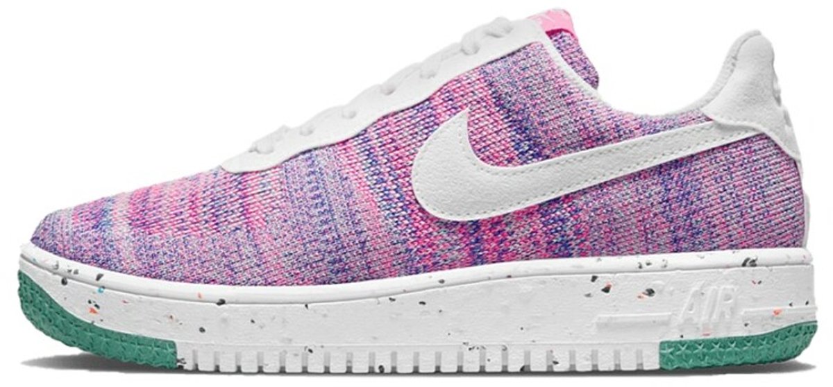 W Nike AF1 Crater FL Flyknit Sneakers Unisex Roze