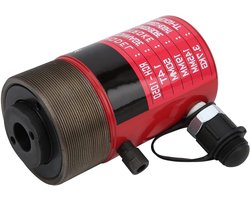 Hydraulische Cilinder - Holle Zuiger - Industrieel Gereedschap - Veelzijdige Functionaliteit - 14 Ton Capaciteit - Rood