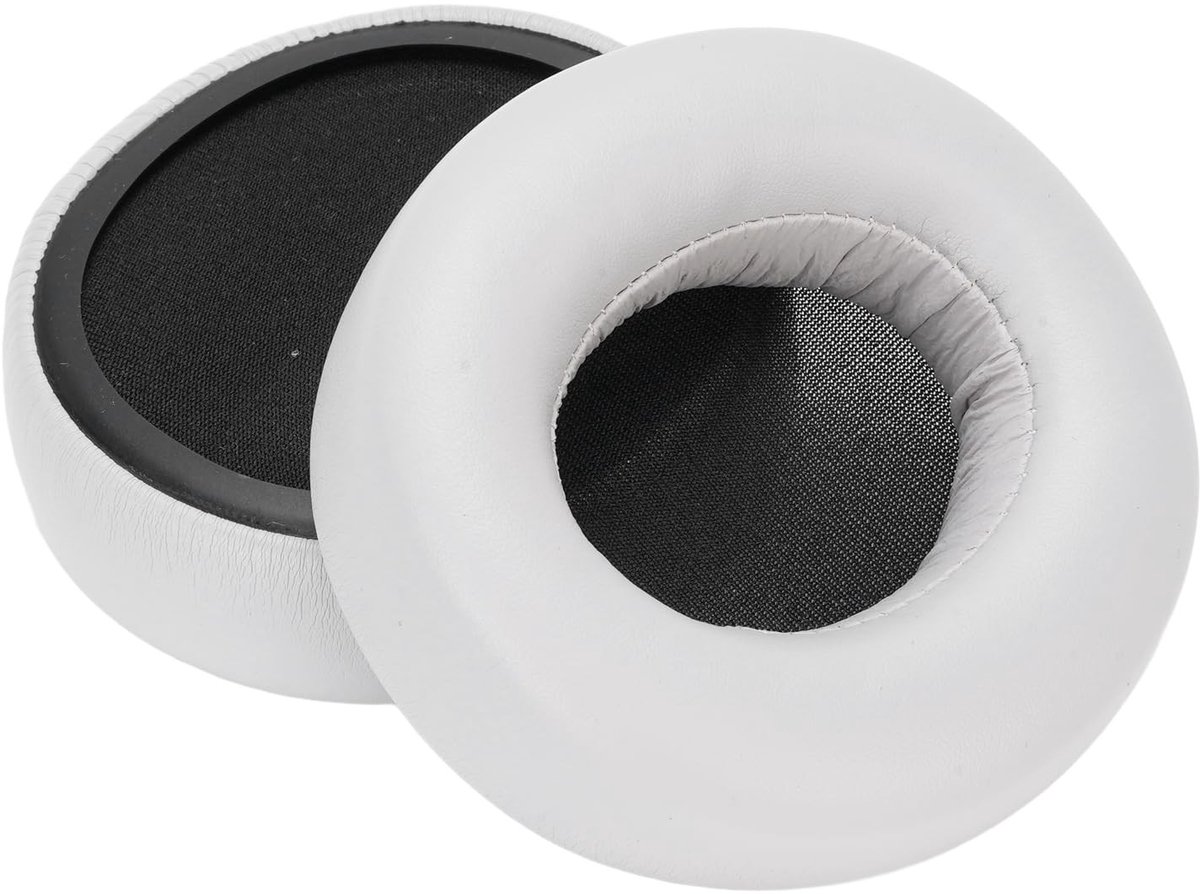 Dailygoods- Oorkussens Eiwitleer - Vervangend voor RB-M700B/RB-M500B/RB-M300B/RB-M500BE-K - Geheugenschuim - Comfortabel - Geluidsisolatie - Zacht en rekbaar - Oorpads
