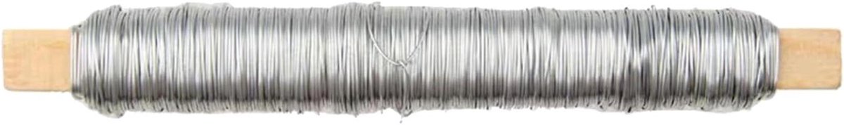 Metalen Ambachtsdraad - Knutseldraad Sieraden - Sieraden Maken - Gemakkelijk Te Vormen - 16 cm - Wit