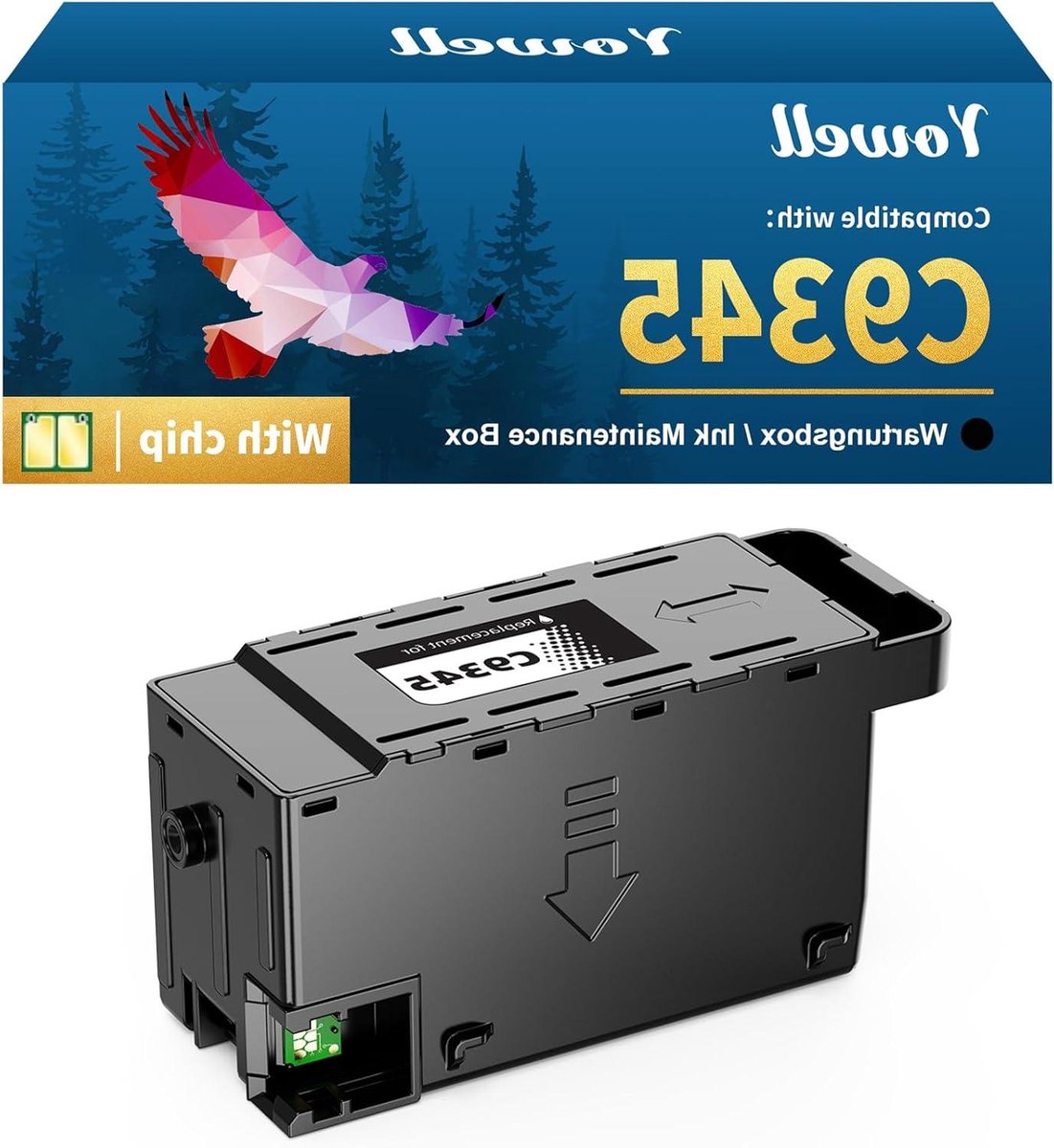 Inkjet Cartridge - Printer Inkt - Documenten Printen - Alleen Afdrukken - 10 x 6 x 2 cm - Zwart