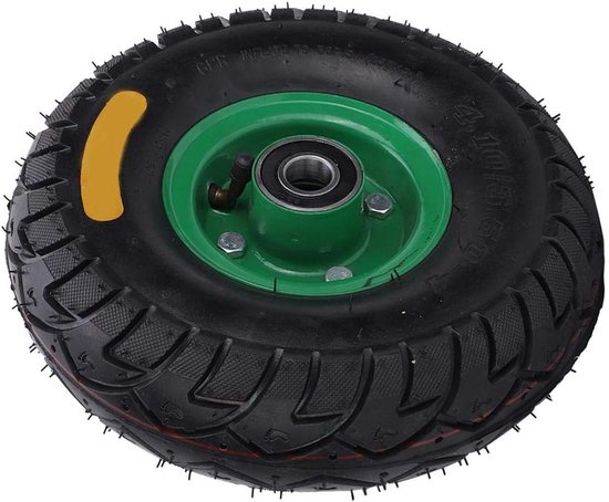 Rubber Inflatable Tool Trolley Band met 6204-2RS Lager - 26.7 cm, 4.10/3.50-4, Duurzaam en Betrouwbaar voor Gereedschapwagens — afbeelding 5