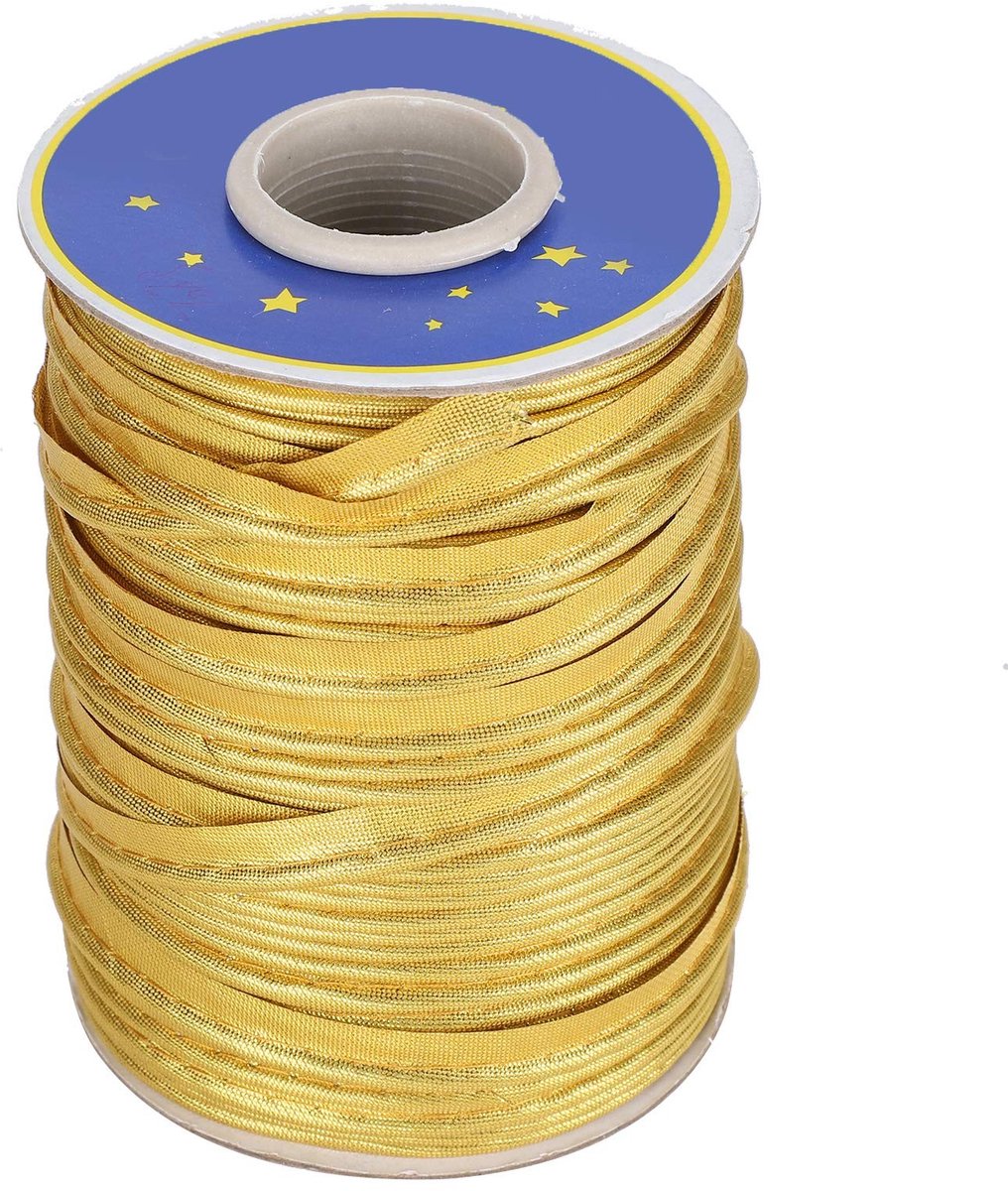Dailygoods- Biaisband 1Cm - Vervagingsbestendig - Machinewasbaar - Decoratief voor Naaien - Veelzijdig voor Handwerk - Comfortabel in Gebruik - Lint