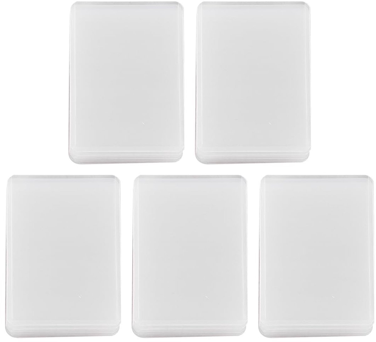 Dailygoods- Game Card Sleeves 50 Stuks - 35PT Dikte - Bescherming - Display Covers - Wit Licht - Schokbestendig - Duurzaam Mat - Kaartbescherming