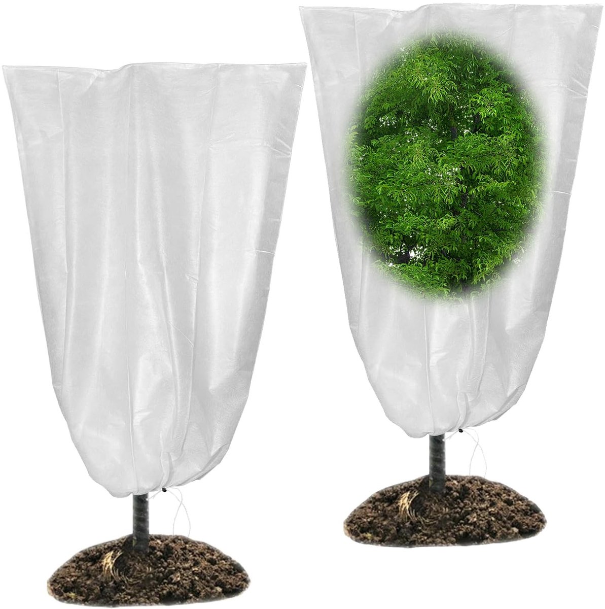 Dailygoods- Overwinteringshoes 100 x 80 cm - Plantenhoes tegen vorst - Plantenbescherming - Outdoor - Voor olijfboom/palm/citroenboom