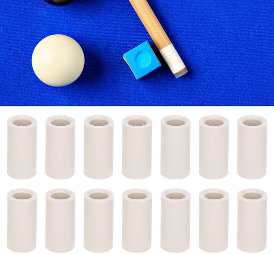 By shayne - Biljartkeu Adereindhulzen - 40 Stuks - Gemakkelijk te bevestigen - 13MM-1 inch - Cue Tips - Accessoires voor biljartspellen - Geschikt vo. van By Shayne — afbeelding 4
