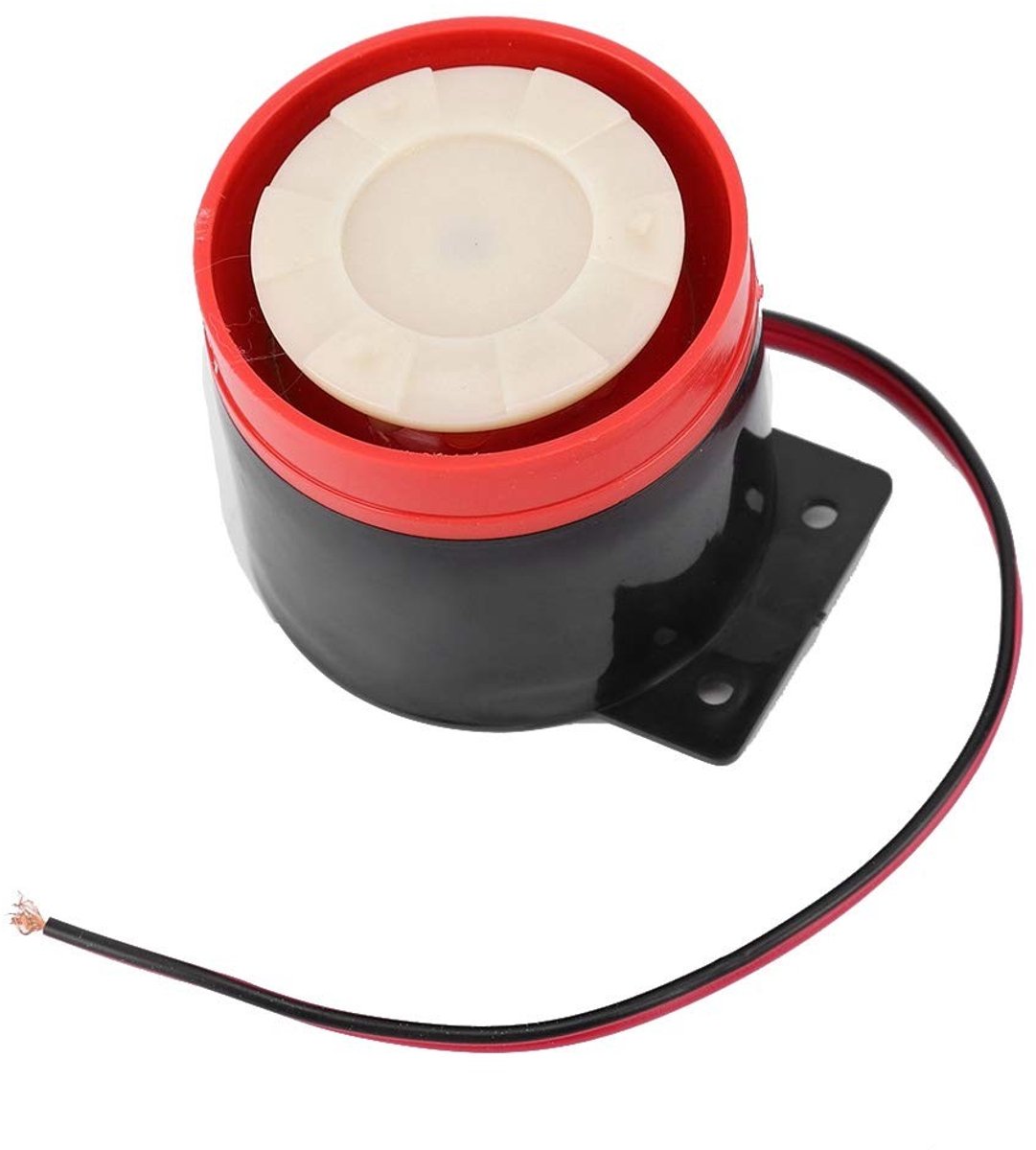Dailygoods- Achteruitrijalarm 105dB - Universele Auto Zoemer - Back-up Hoorn - Hoogwaardig ABS - Eenvoudig te Installeren - Veiligheid voor Voetgangers - Achteruitrijpieper