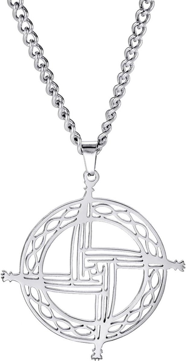 Kruis Hanger - Keltisch Iers - Persoonlijke Bescherming - Religieus Symbool - Niet gespecificeerd - Zilverkleurig