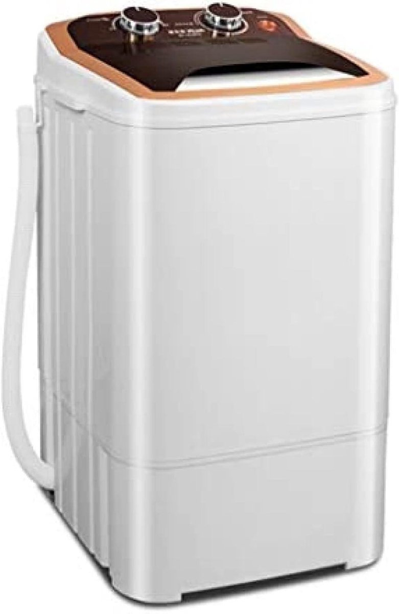 Kleine Wasmachine Mini Wasmachine Snel Wassen Met UV Licht 3 kg Capaciteit Goud