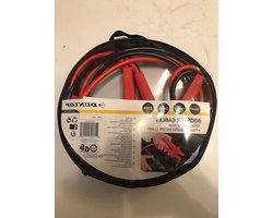 Startkabels - Booster kabels - Auto starten - 2x 3 meter - 3 meter - Rood