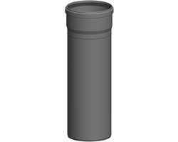 ATEC Pijp 500mm DN 200 inkortbaar enkelwandig, 8318