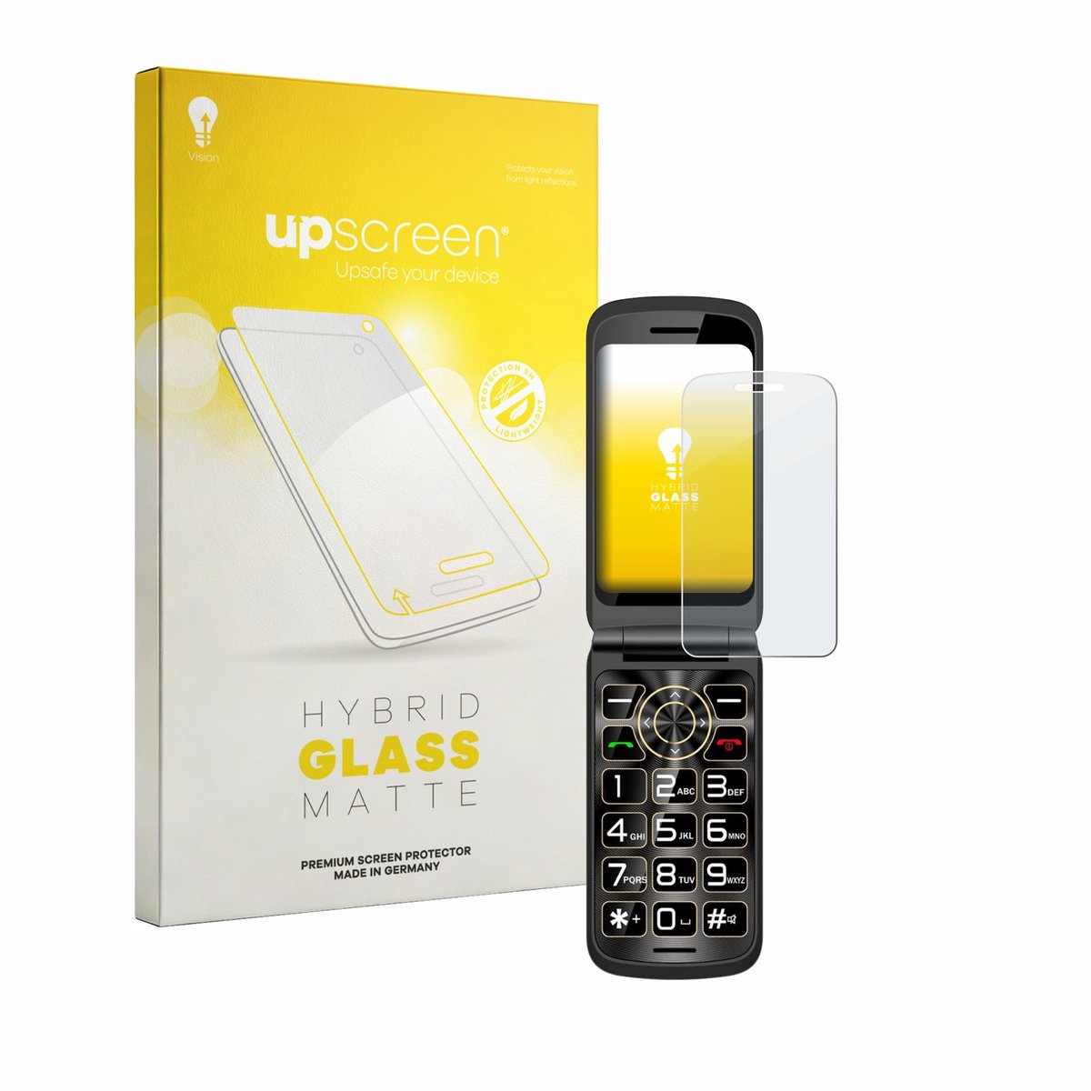 upscreen - Screenprotector voor Guwet G739 - Folie Beschermfolie Beschermglas matte