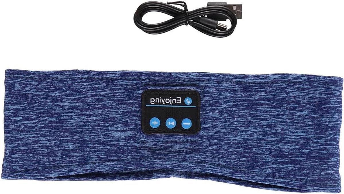 Bluetooth Slaap Hoofdband - Muziek Hoofdband - Ontspannen Slapen - Comfortabel voor Zijslapers - 26.3 x 9.4 x 2.8 cm