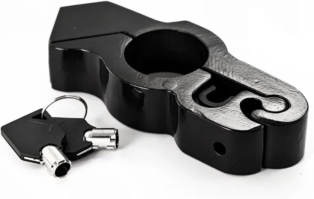 Motorslot - Diefstalbeveiliging - Motor Beveiligen - Zwaar Staal - 560 gram - Zwart